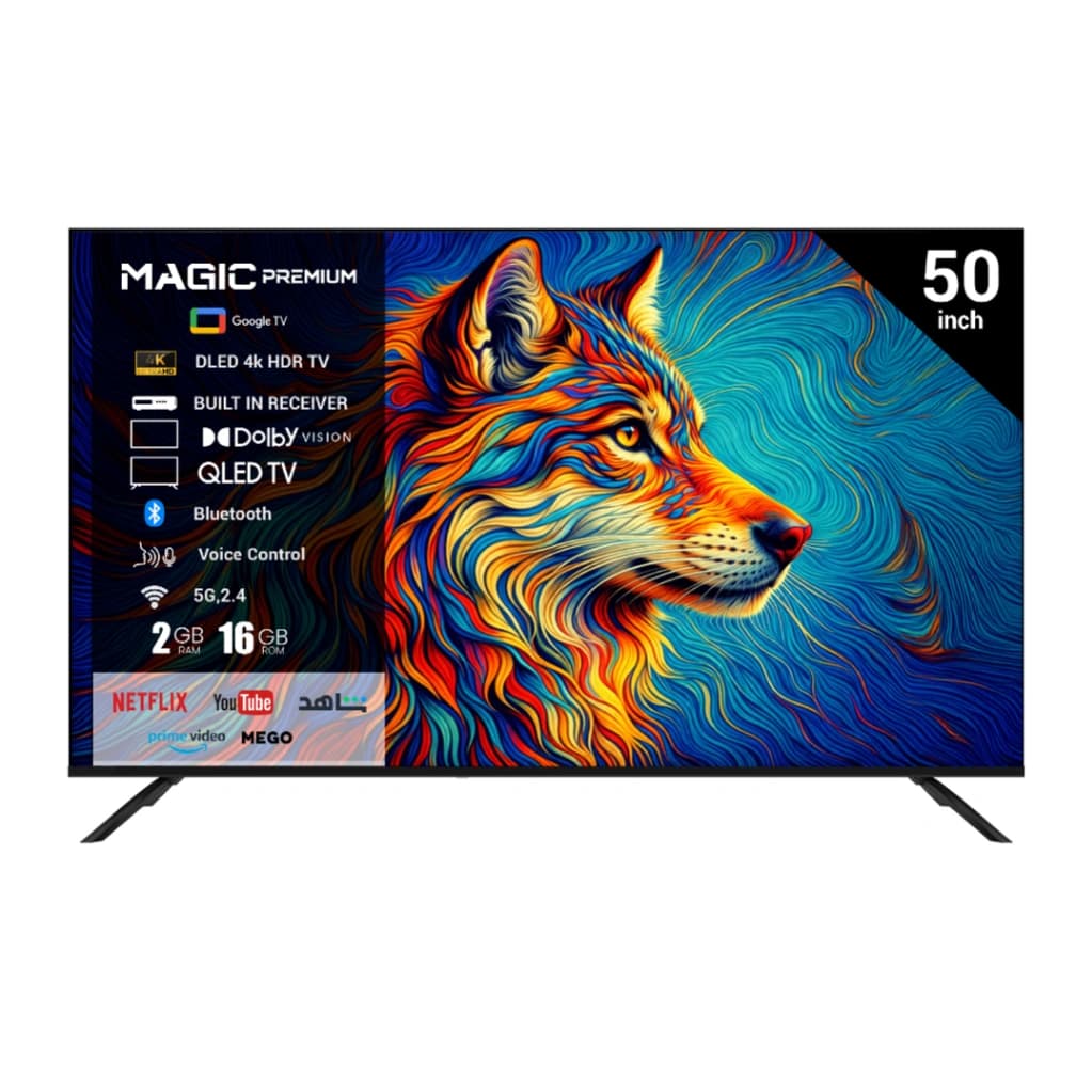 Magic Premium QLED – 50” Official Google TV