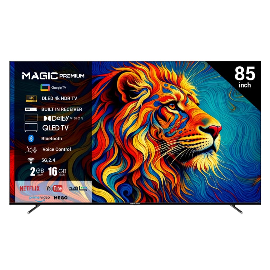 Magic Premium QLED – 85” Official Google TV